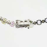 Fancy Sapphire Diamond-Necklace - photo 4