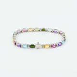 Fancy-Gemstone-Diamond-Bracelet - photo 3