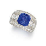 Sri Lanka Sapphire-Diamond-Ring - фото 1