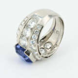Sri Lanka Sapphire-Diamond-Ring - фото 5