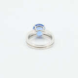 Sri Lanka Sapphire-Diamond-Ring - фото 3