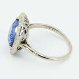 Sri Lanka Sapphire-Diamond-Ring - фото 5