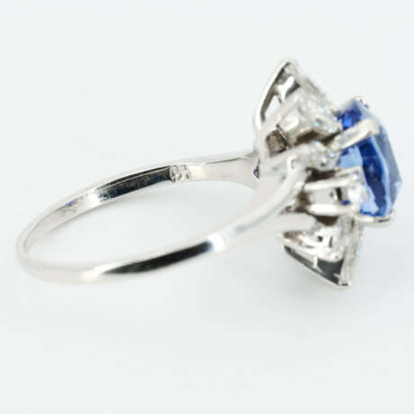 Sri Lanka-Sapphire-Diamond-Ring - Foto 6 Sri Lanka-Sapphire-Diamond-Ring - Foto 6