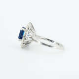 Sri Lanka Sapphire-Diamond-Ring - photo 5