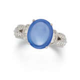 Sri Lanka Sapphire-Diamond-Ring - photo 1