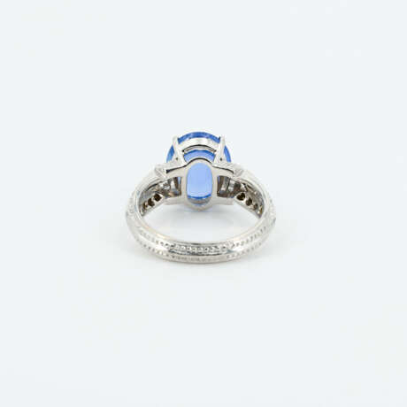 Sri Lanka Sapphire-Diamond-Ring - photo 3 Sri Lanka Sapphire-Diamond-Ring - photo 3