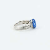 Sri Lanka Sapphire-Diamond-Ring - photo 4