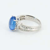 Sri Lanka Sapphire-Diamond-Ring - photo 5