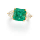 Colombian Emerald Diamond-Ring - photo 1