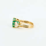 Colombian Emerald Diamond-Ring - photo 2