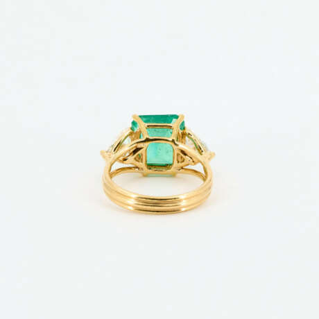 Colombian Emerald Diamond-Ring - photo 3