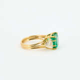 Colombian Emerald Diamond-Ring - photo 4