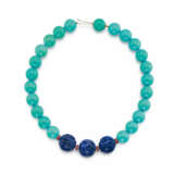 Lapis Lazuli Turquoise Beads-Necklace - photo 1