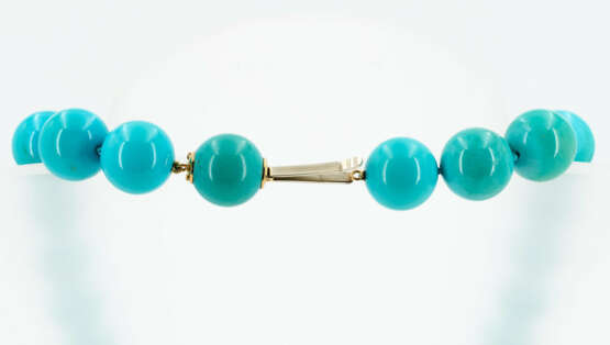 Lapis Lazuli Turquoise Beads-Necklace - photo 3