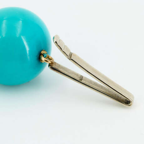 Lapis Lazuli Turquoise Beads-Necklace - photo 4