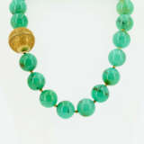 Chrysoprase Bead-Necklace - photo 2