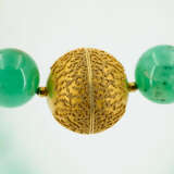 Chrysoprase Bead-Necklace - photo 3