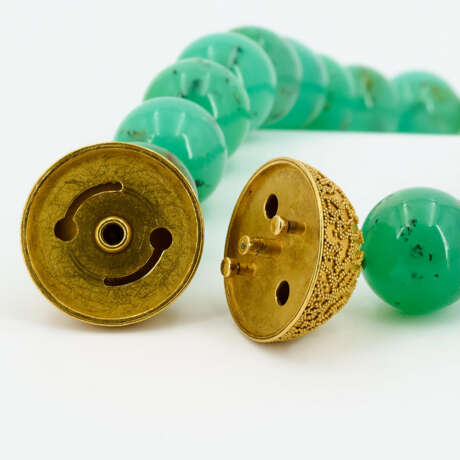 Chrysoprase Bead-Necklace - photo 4 Chrysoprase Bead-Necklace - photo 4
