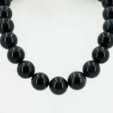 Diamond-Labradorite Bead-Necklace - photo 2