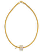 Wellendorff. Cord-Necklace with Diamond-Pendant