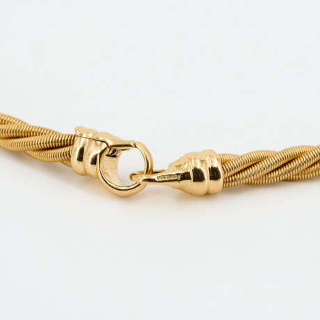 Cord-Necklace with Diamond-Pendant - photo 5