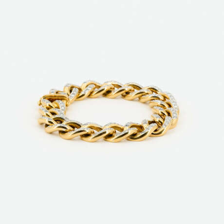 Diamond-Curb Chain Bracelet - photo 4