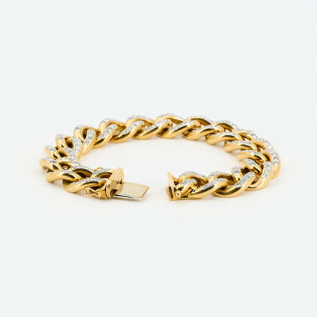 Diamond-Curb Chain Bracelet - photo 5