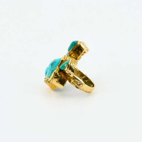 Striking-Turquoise-Ring - photo 2