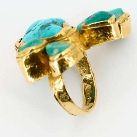 Striking-Turquoise-Ring - photo 6