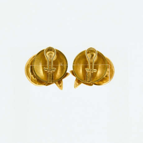 Sun, Moon and Star Gold-Ear-Clip-Ons - photo 2