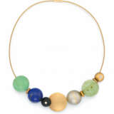 Variable-Gemstone Ball-Choker - photo 1
