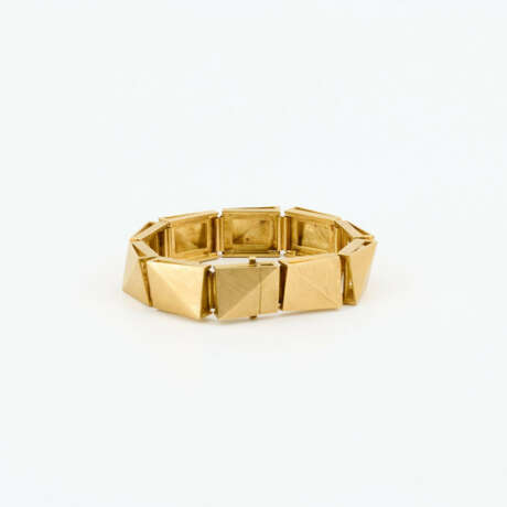 Sculptural Gold-Link-Bracelet - photo 3