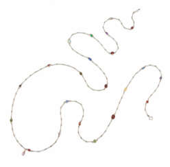 Refined Gemstone-Sautoir Necklace