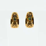 Emerald-Diamond-Ear-Clip-Ons - фото 2