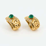 Emerald-Diamond-Ear-Clip-Ons - фото 3