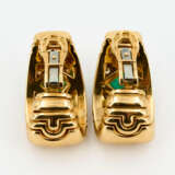 Emerald-Diamond-Ear-Clip-Ons - фото 4