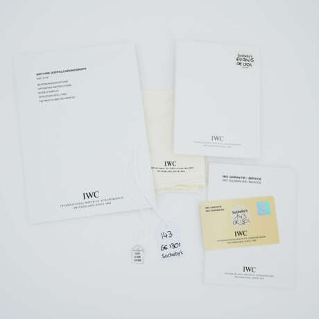 IWC. DFB Spitfire-Pilot's-Watch-Double-Chronograph - Foto 8