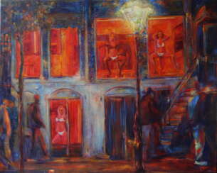 "Red lights and women in Amsterdam"