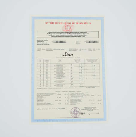 Sinn. Chronograph - Foto 7 Sinn. Chronograph - Foto 7