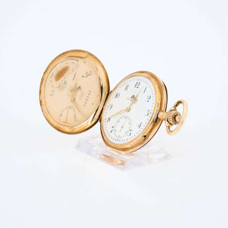 Deutsche Präzisionsuhrenfabrik Glashütte. Savonette - photo 4