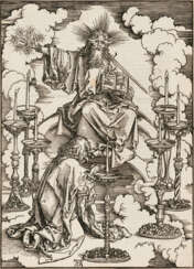 Albrecht Dürer. John Sees the Seven Candlesticks