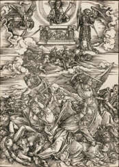 Albrecht Dürer. The Angel Fight