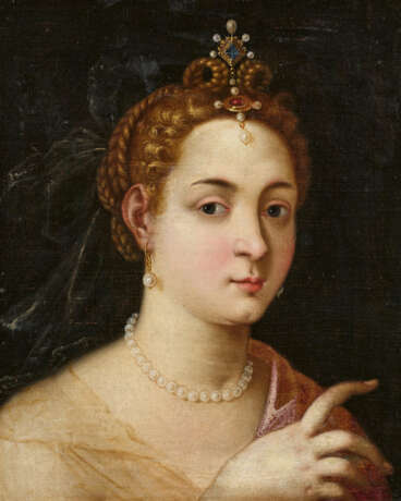 Jacopo Tintoretto. Portrait of a Woman as Venus - photo 1