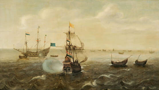 Cornelis Verbeek. The Gun Salute - photo 1