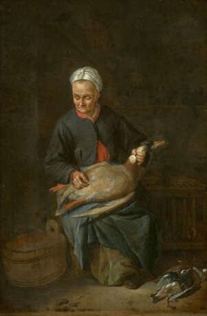 Jacob Toorenvliet. Maid Plucking Geese - Foto 1 Jacob Toorenvliet. Maid Plucking Geese - Foto 1