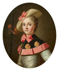 Jacob Samuel Beck. Portrait of a Lady as a Pilgrim