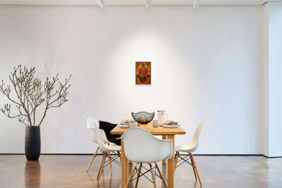 Griechischer Ikonenmaler. Enthroned Mother of God with the Christ Child - photo 4 Griechischer Ikonenmaler. Enthroned Mother of God with the Christ Child - photo 4