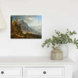 Herman Saftleven. Ideal Rhine Landscape with Boats on the Shore - photo 4