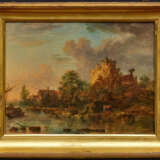 Franz Schüz. River Landscape with Ruins - photo 2