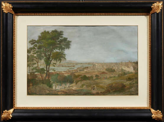 Francesco Zerilli. View of the Haven and the City of Messina - photo 2